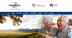 Desktop Screenshot of cooleymedical.com